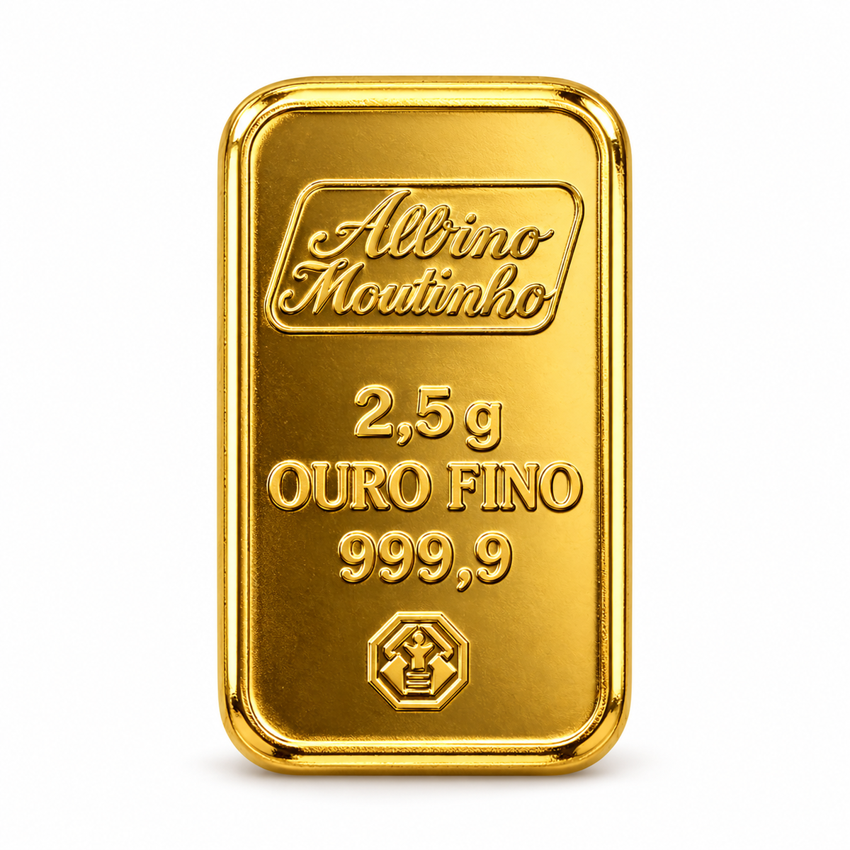 Lingote de Oro Fino 2,5 g · 999,9